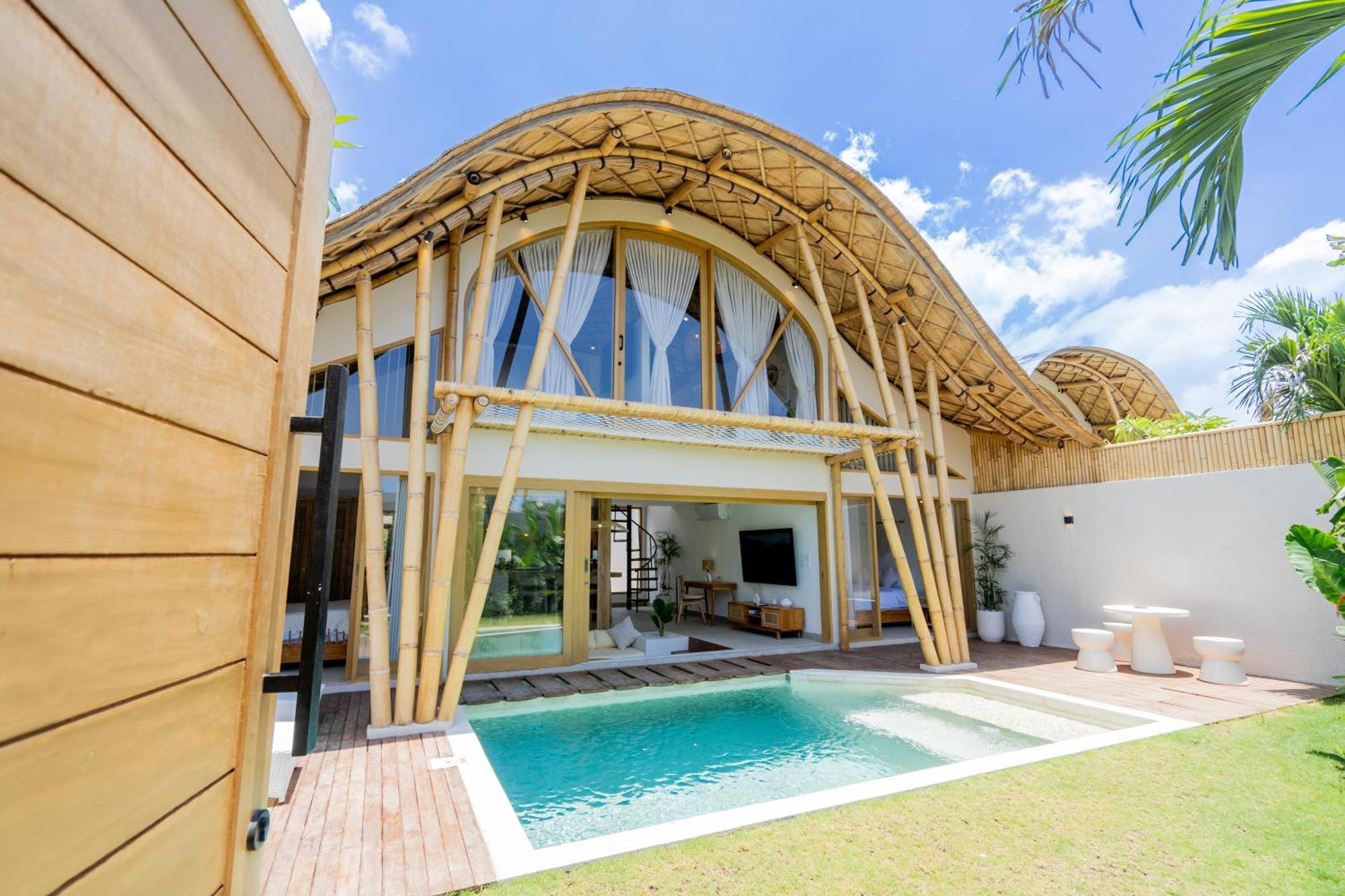 Villa Sunset Bamboo - 3Br Villa In Kerobokan Exterior photo